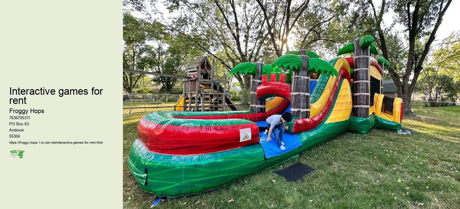 Froggy Hops' Excellence Soars: Minneapolis Embraces the Top Benefits of Bounce House Rentals!